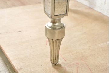 中古　美品　アメリカ最高級ブランド　センチュリー(CENTURY)　煌びやかなデザインで空間を華やかに彩るコンソールテーブル(サイドテーブル、花台、飾り台)(R-074024)
