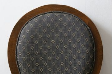 中古　松永工房　アンジュ　クラシカルな雰囲気漂うドレッサーとチェアのセット(化粧台、鏡台、ミラー、イス、椅子)(R-074028)