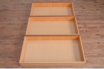 中古　美品　象嵌(マーケットリー)　珍しいシリンダートップのライティングビューロー(ワークデスク、簿記机、引き出し、在宅用、在宅ワーク用)(R-074029)
