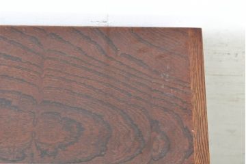 中古　岩谷堂箪笥　菊幸　美しい杢目が上質な雰囲気を醸し出す和風サイドボード(サイドキャビネット、食器棚、カップボード、飾り棚、収納棚、戸棚)(R-074031)