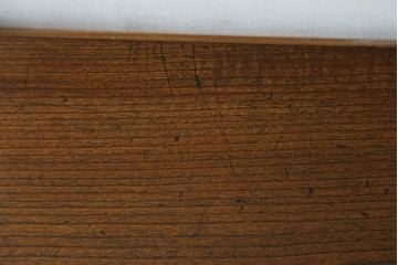 和製アンティーク　総欅(ケヤキ)材　シンプルなデザインで取り入れやすい置き床　(R-074032)