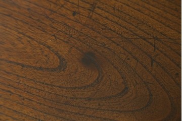 和製アンティーク　総欅(ケヤキ)材　シンプルなデザインで取り入れやすい置き床　(R-074032)