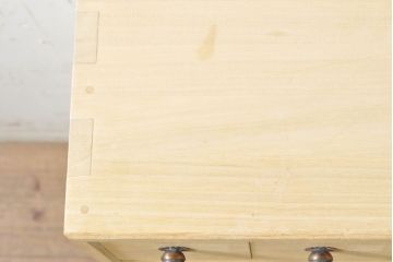 和製ビンテージ　国産　職人手造り　引き出し56杯!　小物整理に活躍してくれる上品な総桐薬箪笥(小物収納、総桐箪笥、総桐たんす、整理箪笥、チェスト、ヴィンテージ)(R-074036)