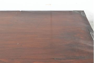 和製アンティーク　前面栗材　和の空間を引き立てる重ね米沢箪笥(重ね箪笥、和たんす、時代箪笥、衣装箪笥、収納タンス、引き出し)(R-074050)