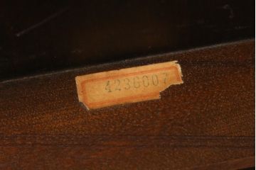 中古　北海道民芸家具　#430　落ち着いた色味が魅力的なバタフライテーブル(エクステンションテーブル、ダイニングテーブル、食卓、2人掛け、4人掛け)(R-074057)