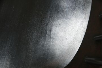 中古　松本民芸家具　美しいシルエットが目を引く#85リーチ型アームチェア2脚セット(ダイニングチェア、板座チェア、椅子、イス)(R-074058)