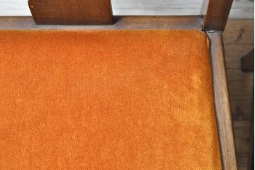 イギリスアンティーク　オーク材　温かい雰囲気漂うダイニングチェア4脚セット(椅子、イス、英国)(R-074066)