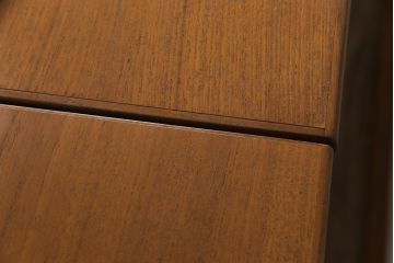 和製ビンテージ　チーク材　シンプルなデザインで取り入れやすいエクステンションテーブル(ダイニングテーブル、4人掛け、6人掛け、ヴィンテージ)(R-074069)