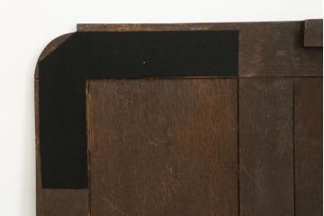イギリスアンティーク　オーク材　猫脚がお洒落なドローリーフテーブル(エクステンションテーブル、ダイニングテーブル、2人掛け、4人掛け、英国)(R-074070)