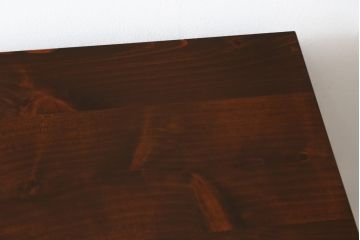 中古　岩谷堂箪笥　天板付きリメイク　美しい杢目と黒々とした金具が目を惹くサイドチェスト(サイドボード、収納箪笥、衣装箪笥、和箪笥)(R-074075)