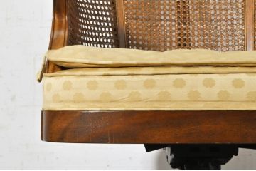 中古　美品　DREXEL HERITAGE JAPAN(ドレクセルヘリテイジジャパン)　Cameo Classics(キャメオクラシックス)　エレガントで格調高い雰囲気漂うデスクチェア(回転チェア、回転椅子、アームチェア、イス、椅子)(R-074082)