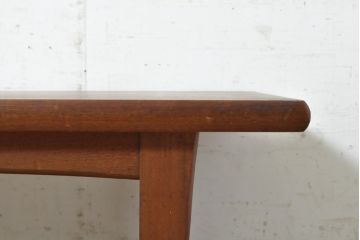 和製ビンテージ　青林製作所　チーク材　シンプルなデザインが取り入れやすいセンターテーブル(ローテーブル、リビングテーブル、ヴィンテージ)(R-074092)