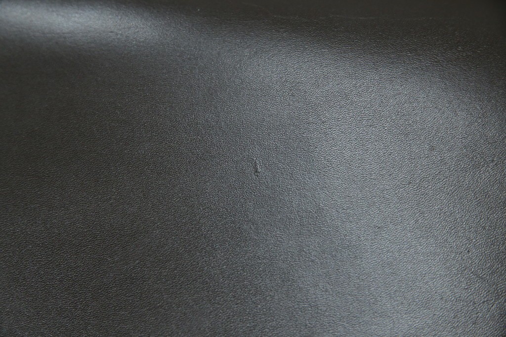 和製ヴィンテージ　青林製作所　チーク材　合皮　スタイリッシュな佇まいが魅力的なダイニングチェア2脚セット　(R-074094)