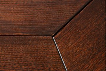 中古 美品 秋田川連漆器 栓材 漆塗り キャスター付きが便利な八角テーブル 定価約80万円相当 (R-074101)