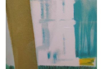 真作　証明書付き　オリジナル版画作品　アルフレッド デフォッセ(Alfred Defossez)　シャトー・ブラン　91/125(デフォセ、Promenade by the castle、ビジョン ヌーベル(VISION NOUVELLE)社、絵画、額装)(R-074104)