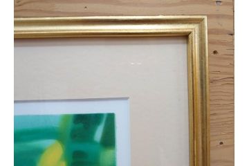 真作　証明書付き　オリジナル版画作品　アルフレッド デフォッセ(Alfred Defossez)　シャトー・ブラン　91/125(デフォセ、Promenade by the castle、ビジョン ヌーベル(VISION NOUVELLE)社、絵画、額装)(R-074104)