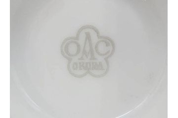 オールド大倉　大倉陶園(OKURA、OAC)　色蒔き　優しい色合いが素敵なデミタスカップ&ソーサー4客セット(洋食器、C&S)(R-074107)