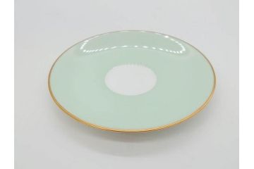 オールド大倉　大倉陶園(OKURA、OAC)　色蒔き　優しい色合いが素敵なデミタスカップ&ソーサー4客セット(洋食器、C&S)(R-074107)
