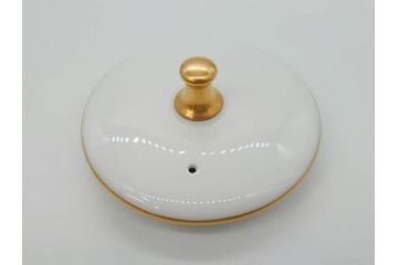オールド大倉　大倉陶園(OKURA、OAC)　ゴールドライン　シンプルなデザインながらも気品漂うティーポット(洋食器)(R-074108)