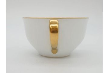 オールド大倉　大倉陶園(OKURA、OAC)　ゴールドライン　シンプルなデザインで取り入れやすいトリオ3客セット(カップ&ソーサー、プレート、皿、C&S、洋食器)(R-074109)