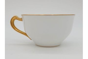オールド大倉　大倉陶園(OKURA、OAC)　ゴールドライン　シンプルなデザインで取り入れやすいトリオ3客セット(カップ&ソーサー、プレート、皿、C&S、洋食器)(R-074109)
