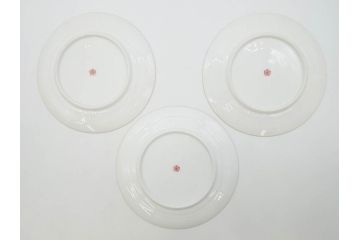 オールド大倉　大倉陶園(OKURA、OAC)　ゴールドライン　シンプルなデザインで取り入れやすいトリオ3客セット(カップ&ソーサー、プレート、皿、C&S、洋食器)(R-074109)
