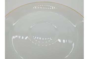 オールド大倉　大倉陶園(OKURA、OAC)　ゴールドライン　シンプルなデザインで取り入れやすいトリオ3客セット(カップ&ソーサー、プレート、皿、C&S、洋食器)(R-074109)