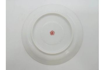オールド大倉　大倉陶園(OKURA、OAC)　ゴールドライン　シンプルなデザインで取り入れやすいトリオ3客セット(カップ&ソーサー、プレート、皿、C&S、洋食器)(R-074109)
