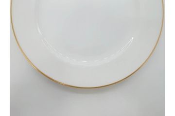 オールド大倉　大倉陶園(OKURA、OAC)　ゴールドライン　シンプルなデザインで取り入れやすいトリオ3客セット(カップ&ソーサー、プレート、皿、C&S、洋食器)(R-074109)