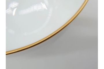 オールド大倉　大倉陶園(OKURA、OAC)　ゴールドライン　シンプルなデザインで取り入れやすいトリオ3客セット(カップ&ソーサー、プレート、皿、C&S、洋食器)(R-074110)
