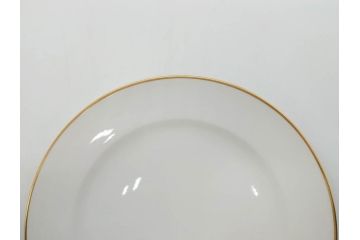 オールド大倉　大倉陶園(OKURA、OAC)　ゴールドライン　シンプルなデザインで取り入れやすいトリオ3客セット(カップ&ソーサー、プレート、皿、C&S、洋食器)(R-074110)
