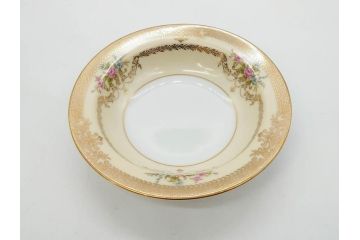 オールドノリタケ　NORITAKE　金彩　煌びやかなデザインが目を惹くボウル6客セット(花、フラワー、プレート、皿、洋食器、サラダ)(R-074111)