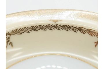 オールドノリタケ　NORITAKE　金彩　煌びやかなデザインが目を惹くボウル6客セット(花、フラワー、プレート、皿、洋食器、サラダ)(R-074111)