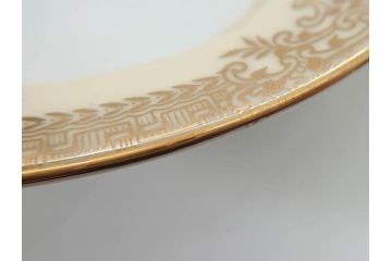 オールドノリタケ　NORITAKE　金彩　煌びやかなデザインが目を惹くボウル6客セット(花、フラワー、プレート、皿、洋食器、サラダ)(R-074111)