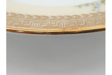 オールドノリタケ　NORITAKE　金彩　煌びやかなデザインが目を惹くボウル6客セット(花、フラワー、プレート、皿、洋食器、サラダ)(R-074111)