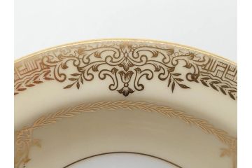 オールドノリタケ　NORITAKE　金彩　煌びやかなデザインが目を惹くボウル6客セット(花、フラワー、プレート、皿、洋食器、サラダ)(R-074112)