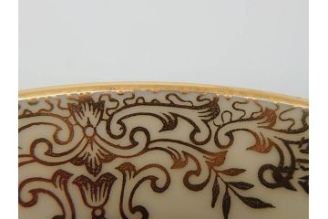 オールドノリタケ　NORITAKE　金彩　煌びやかなデザインが目を惹くボウル6客セット(花、フラワー、プレート、皿、洋食器、サラダ)(R-074112)