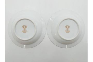 オールドノリタケ　NORITAKE　金彩　煌びやかなデザインが目を惹くボウル6客セット(花、フラワー、プレート、皿、洋食器、サラダ)(R-074112)
