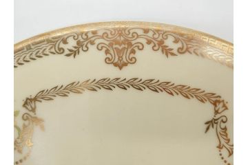 オールドノリタケ　NORITAKE　金彩　ゴールドの装飾が華やかさを演出するチューリン&シュガーポット(花、フラワー、ボンボン入れ、小物入れ、蓋物、洋食器)(R-074113)