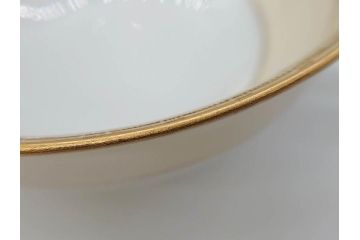 オールドノリタケ　NORITAKE　金彩　繊細なデザインがエレガントな雰囲気を醸し出すスープカップ&ソーサー3客セット(花、フラワー、C&S、洋食器)(R-074116)