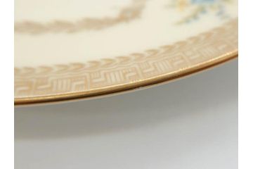 オールドノリタケ　NORITAKE　金彩　繊細なデザインがエレガントな雰囲気を醸し出すスープカップ&ソーサー3客セット(花、フラワー、C&S、洋食器)(R-074116)