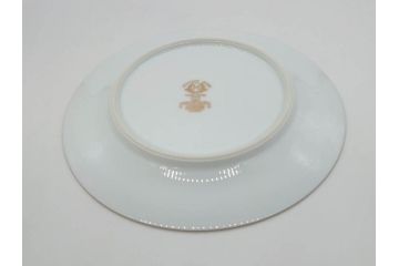 オールドノリタケ　NORITAKE　金彩　繊細なデザインがエレガントな雰囲気を醸し出すスープカップ&ソーサー3客セット(花、フラワー、C&S、洋食器)(R-074116)
