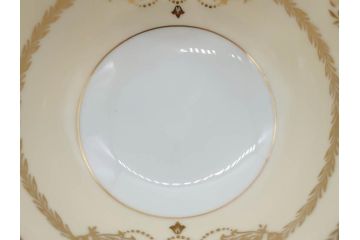 オールドノリタケ　NORITAKE　金彩　繊細なデザインがエレガントな雰囲気を醸し出すスープカップ&ソーサー3客セット(花、フラワー、C&S、洋食器)(R-074117)