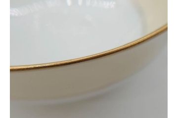 オールドノリタケ　NORITAKE　金彩　繊細なデザインがエレガントな雰囲気を醸し出すスープカップ&ソーサー3客セット(花、フラワー、C&S、洋食器)(R-074117)
