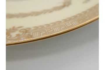 オールドノリタケ　NORITAKE　金彩　繊細なデザインがエレガントな雰囲気を醸し出すスープカップ&ソーサー3客セット(花、フラワー、C&S、洋食器)(R-074117)