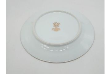 オールドノリタケ　NORITAKE　金彩　繊細なデザインがエレガントな雰囲気を醸し出すスープカップ&ソーサー3客セット(花、フラワー、C&S、洋食器)(R-074117)
