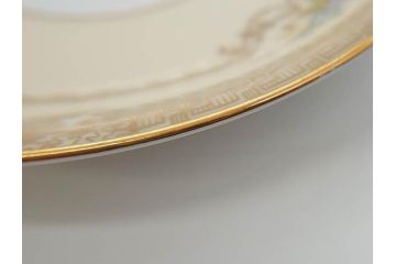 オールドノリタケ　NORITAKE　金彩　ティータイムが華やかになるティーカップ&ソーサー3客セット(花、フラワー、C&S、洋食器)(R-074118)