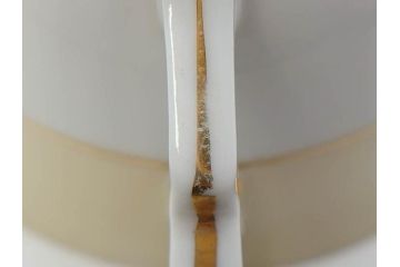オールドノリタケ　NORITAKE　金彩　ティータイムが華やかになるティーカップ&ソーサー3客セット(花、フラワー、C&S、洋食器)(R-074118)