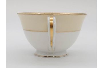 オールドノリタケ　NORITAKE　金彩　ティータイムが華やかになるティーカップ&ソーサー3客セット(花、フラワー、C&S、洋食器)(R-074119)