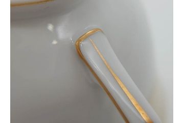 オールドノリタケ　NORITAKE　金彩　ティータイムが華やかになるティーカップ&ソーサー4客セット(花、フラワー、C&S、洋食器)(R-074120)